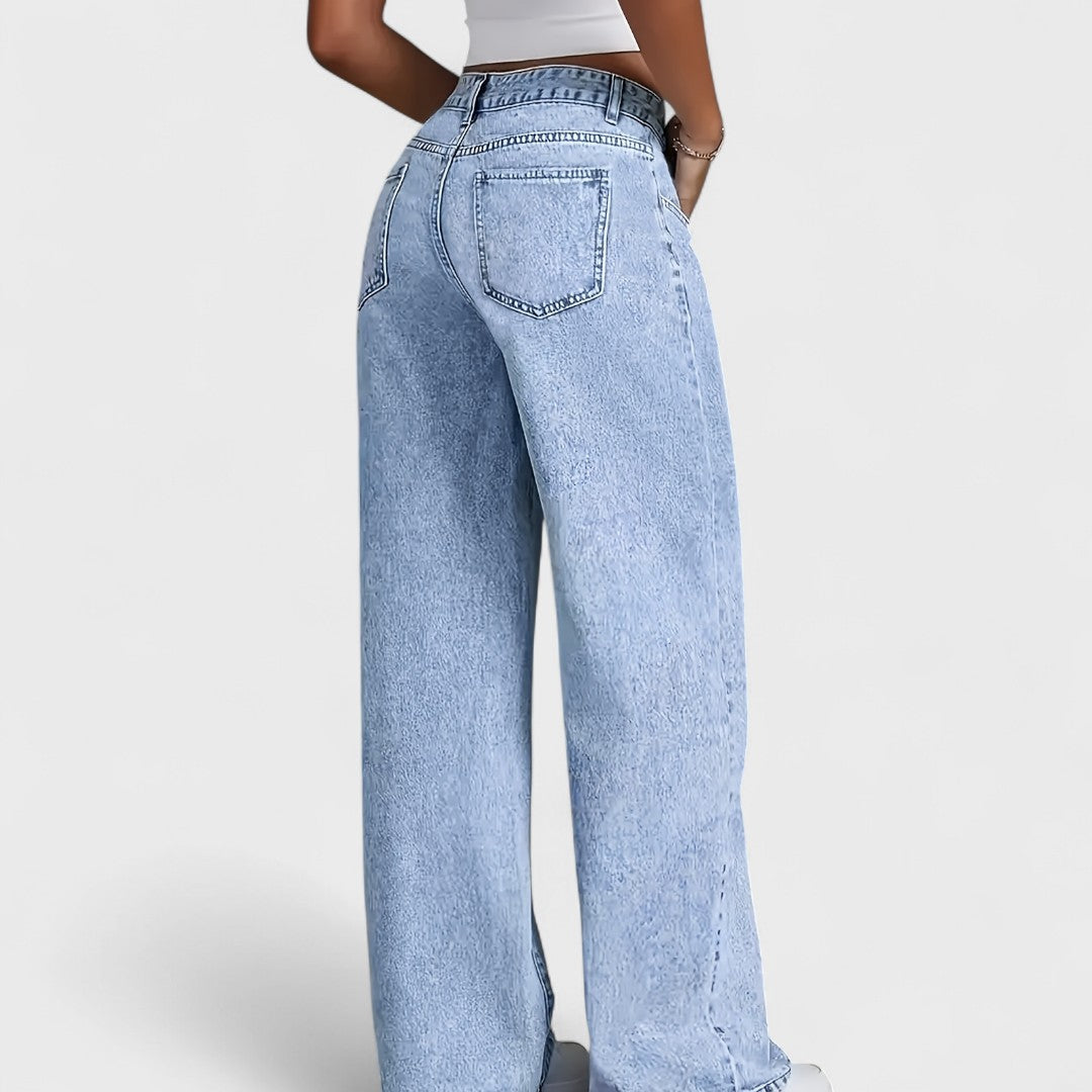 Mara – Jeans dritti larghi da donna