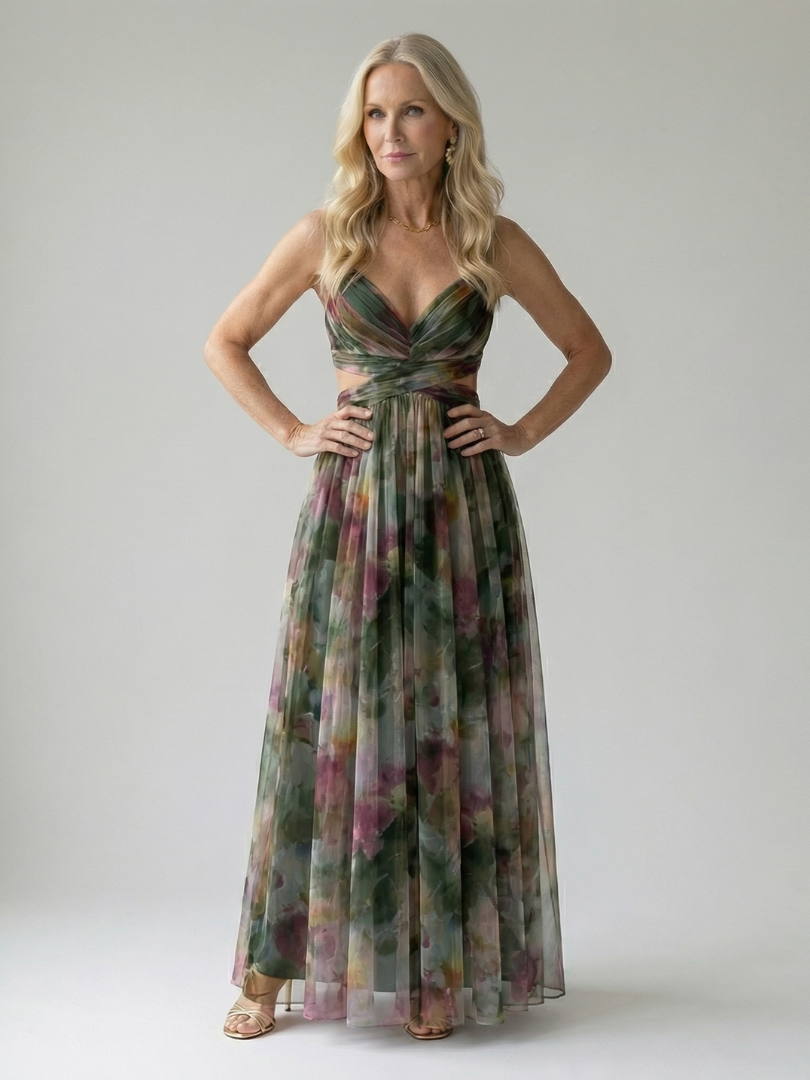 IZEL | VESTIDO LARGO SUNSET