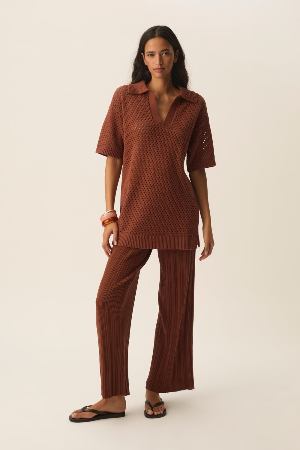 Pantalón Athos Choco