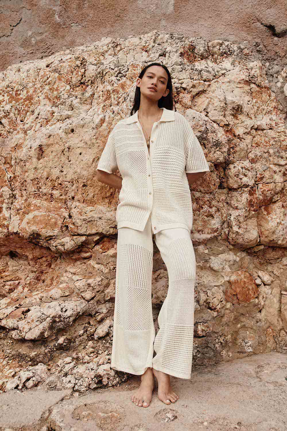 Pantalón Dello Crema