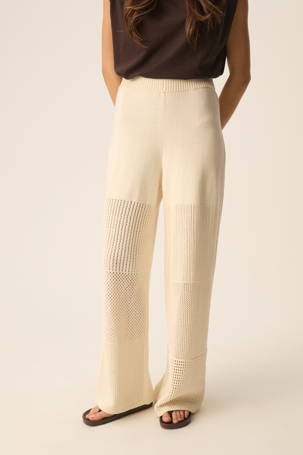 Pantalón Dello Crema