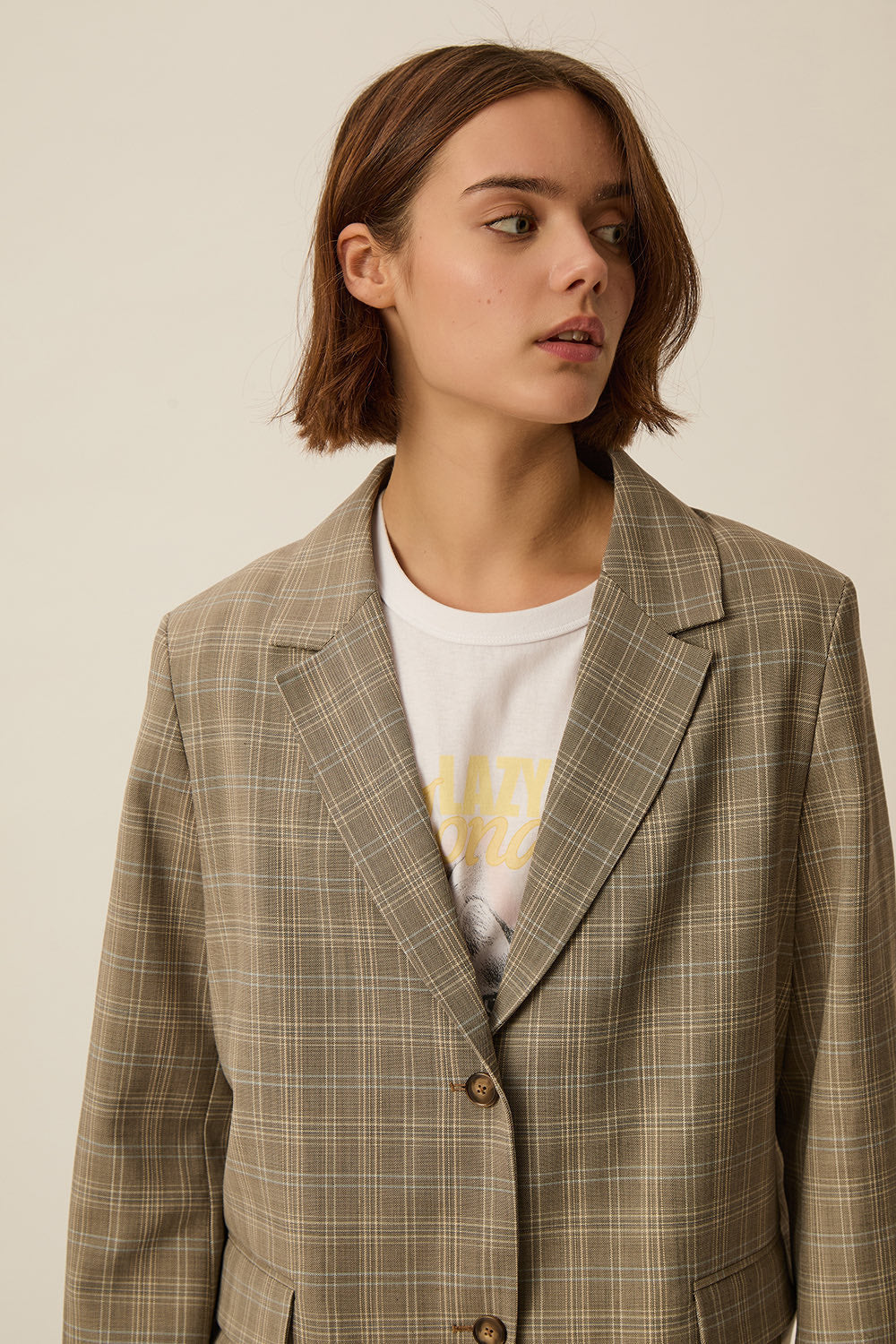 SILVESTRE SCHOOL | CHAQUETA DE TRAJE DE CUADROS