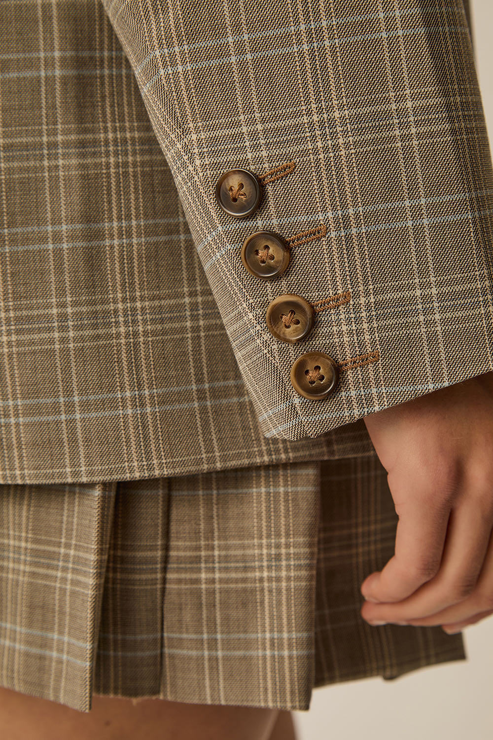 SILVESTRE SCHOOL | CHAQUETA DE TRAJE DE CUADROS