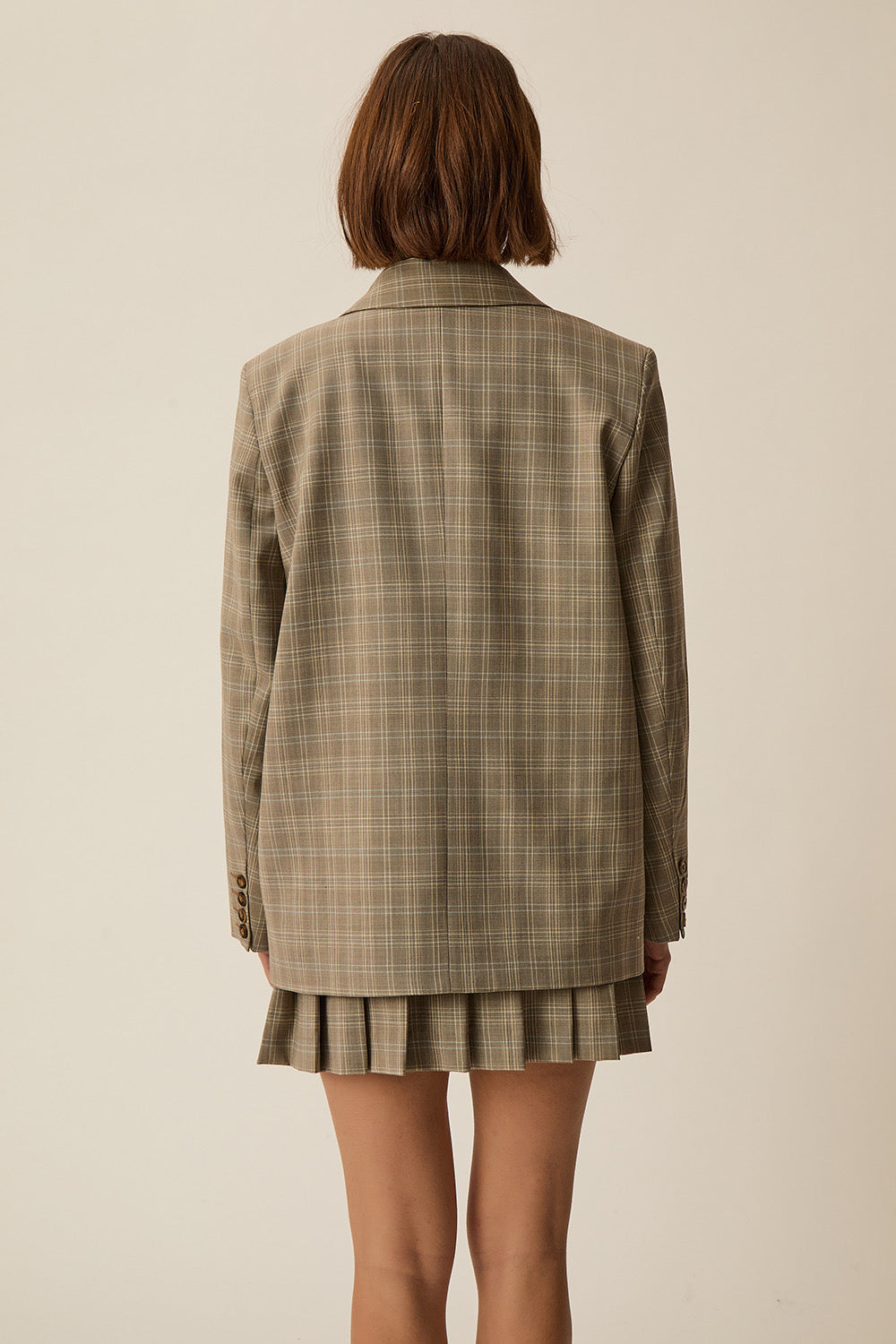 SILVESTRE SCHOOL | CHAQUETA DE TRAJE DE CUADROS