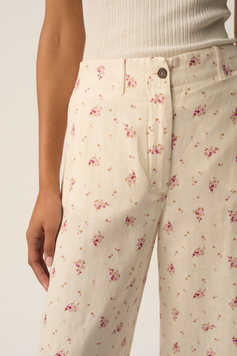 TIFFAINE | PANTALÓN ANCHO CON ESTAMPADO ALIZÉE
