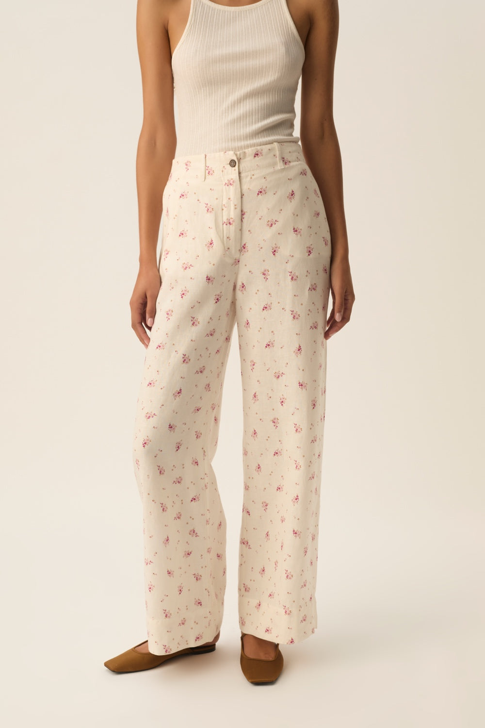 TIFFAINE | PANTALÓN ANCHO CON ESTAMPADO ALIZÉE