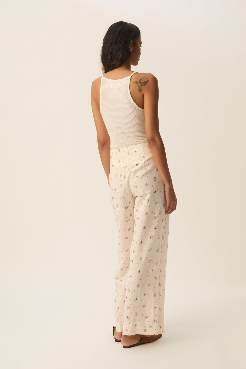 TIFFAINE | PANTALÓN ANCHO CON ESTAMPADO ALIZÉE