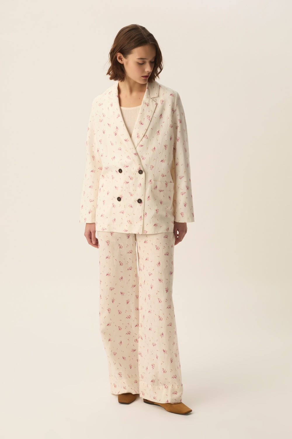 TIFFAINE | PANTALÓN ANCHO CON ESTAMPADO ALIZÉE