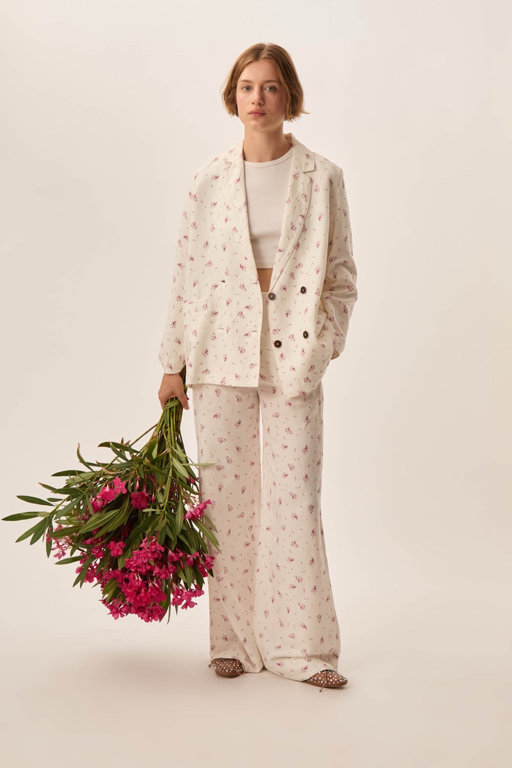 TIFFAINE | PANTALÓN ANCHO CON ESTAMPADO ALIZÉE