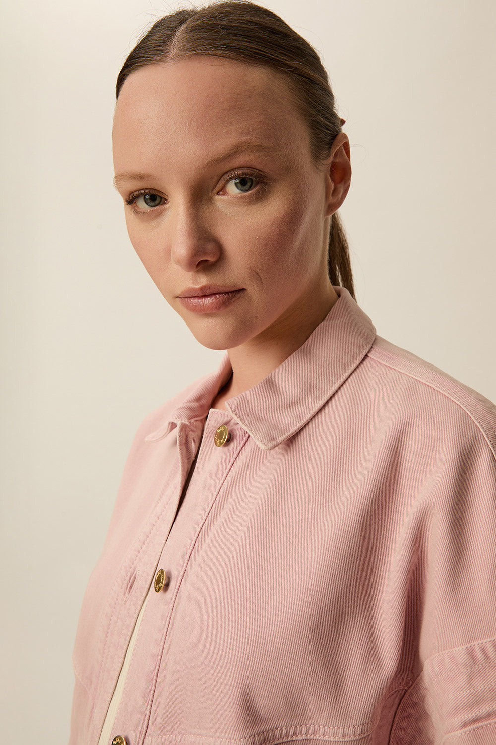 LOUBIA | CHAQUETA VAQUERA OVERSIZE ROSA