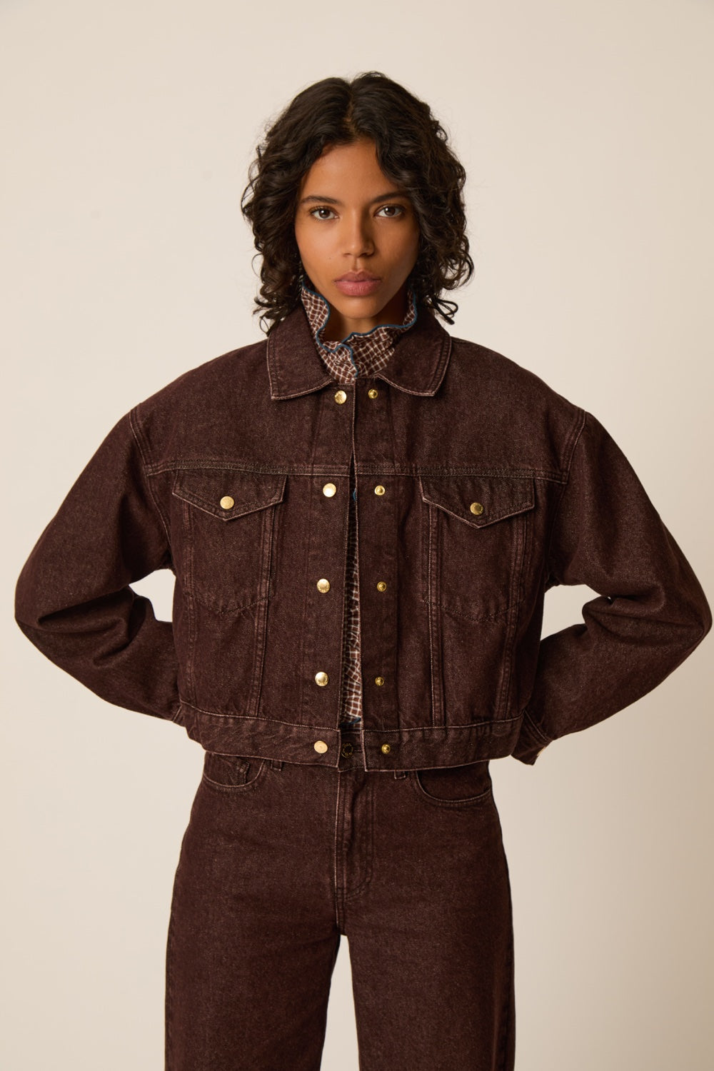 Chaqueta Loalie Choco