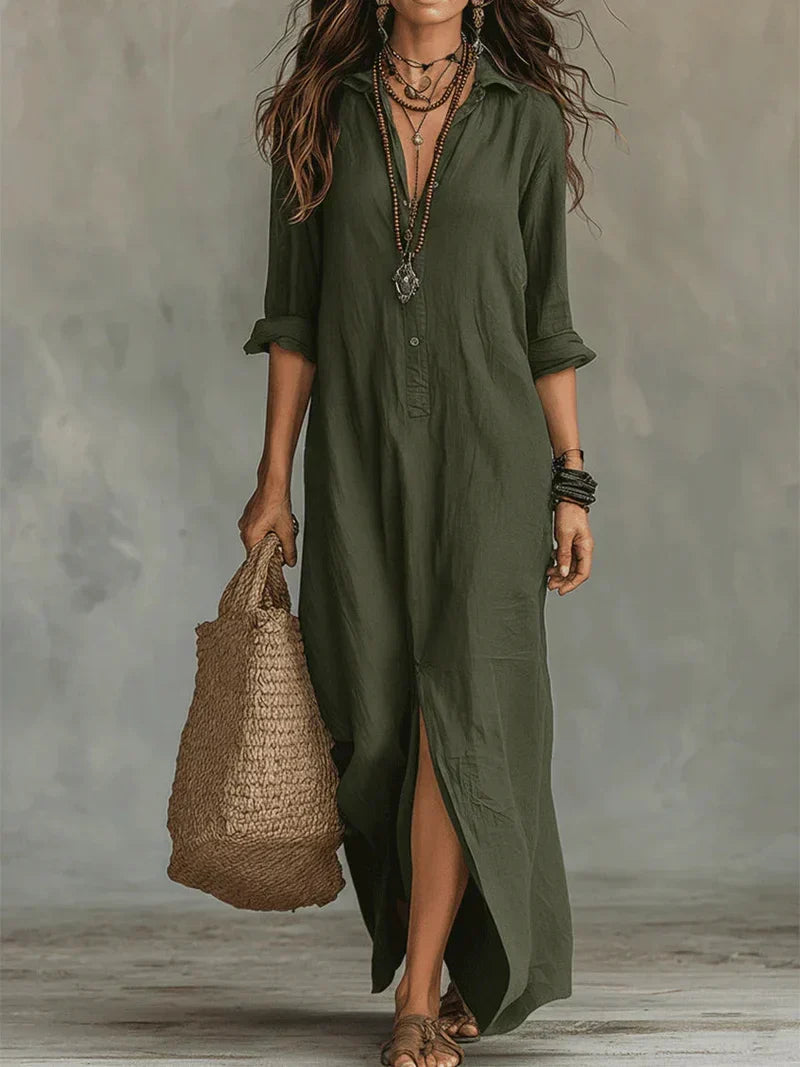 VESTIDO CAMISERO BOHEME