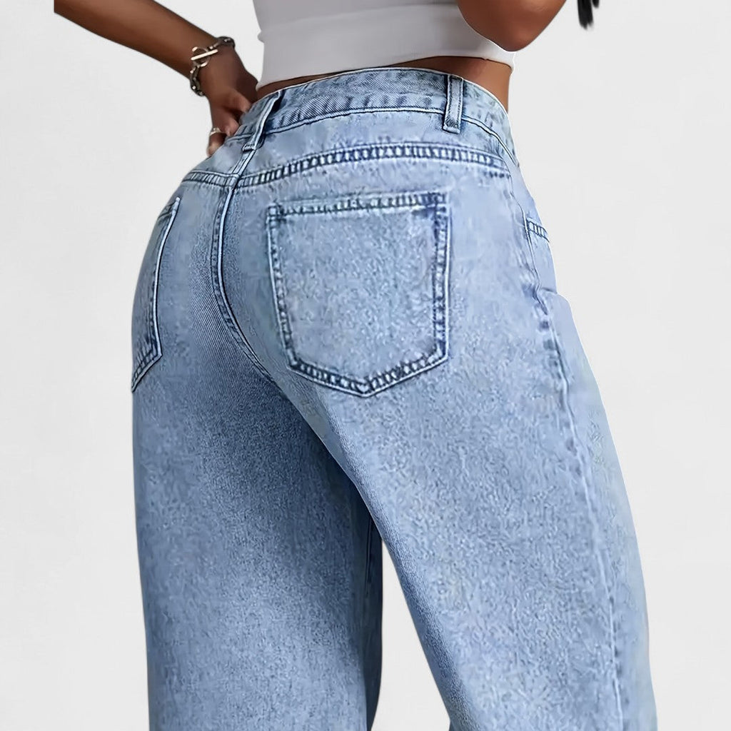 Mara – Jeans dritti larghi da donna