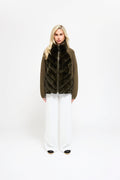 CHAQUETA MARRÓN OLIVA
