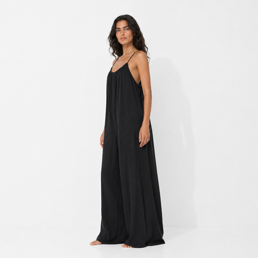 MONO FLUIDO NEGRO DE TIRANTES