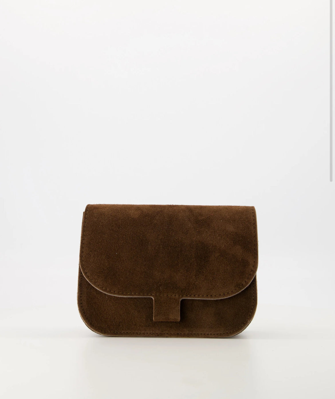 FLORA | BOLSO BANDOLERA MARRÓN OSCURO