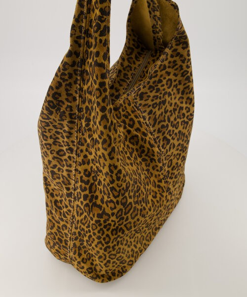 LOREEN | BOLSO DE HOMBRO CON ESTAMPADO DE LEOPARDO