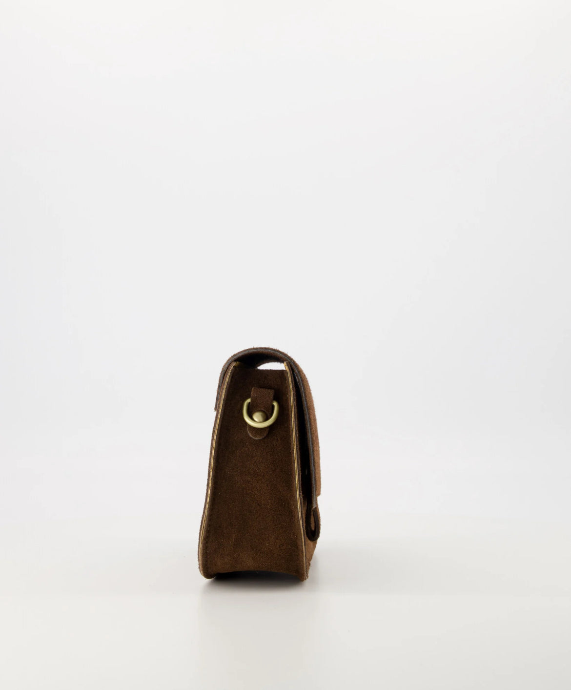 FLORA | BOLSO BANDOLERA MARRÓN OSCURO