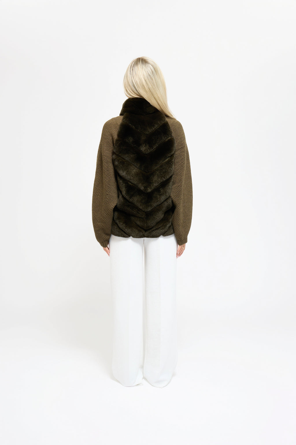CHAQUETA MARRÓN OLIVA