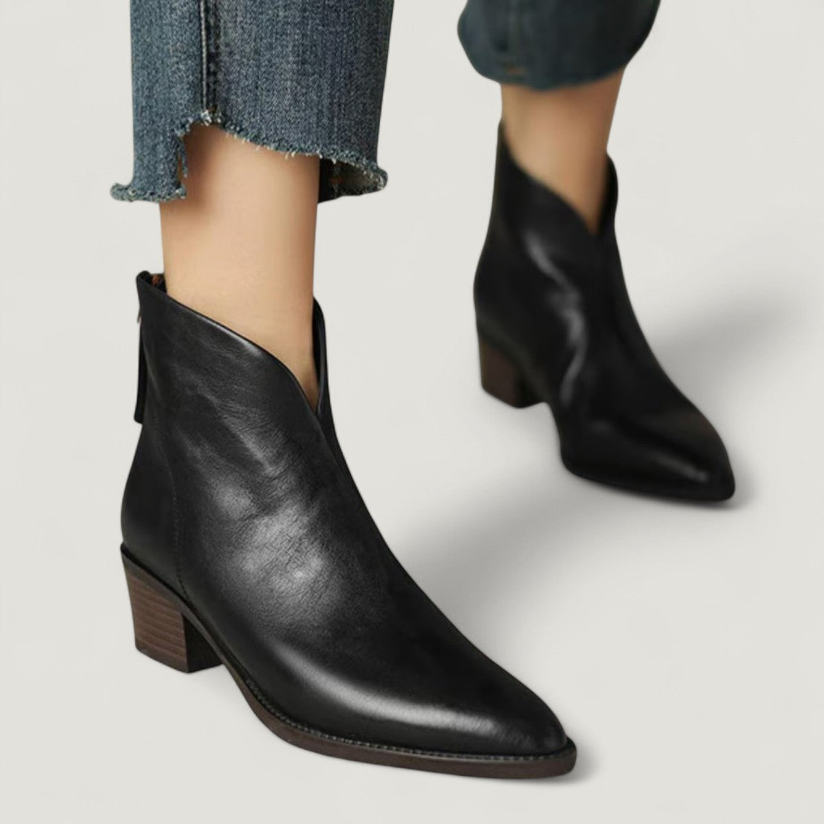 CAMILLA | BOTINES CHIC CON TACÓN BAJO