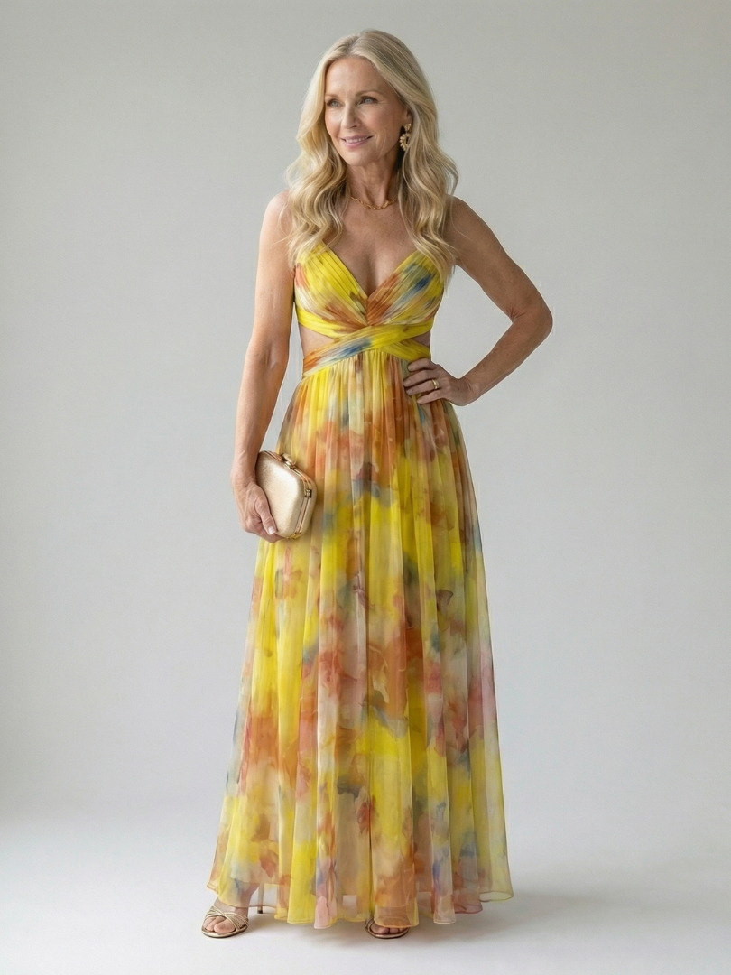 IZEL | VESTIDO LARGO SUNSET