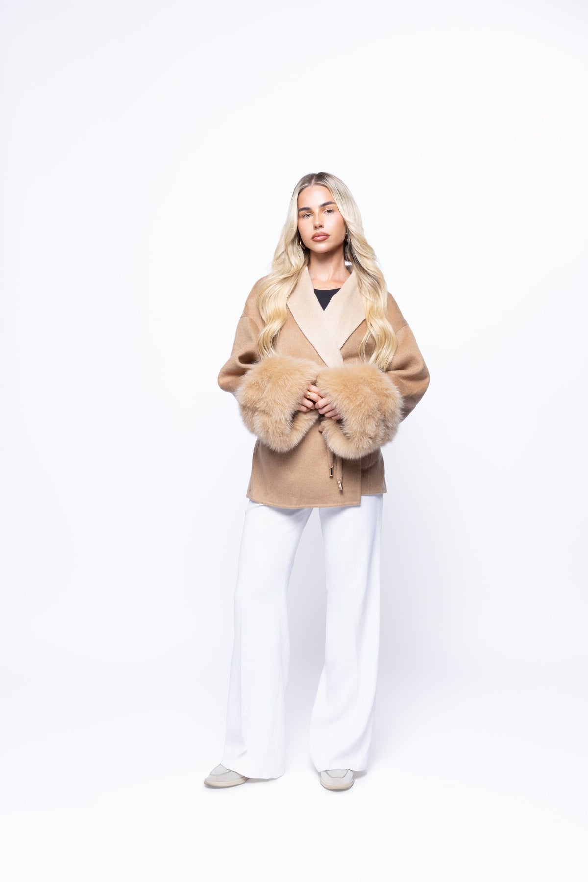 ABRIGO CAMEL SOFT