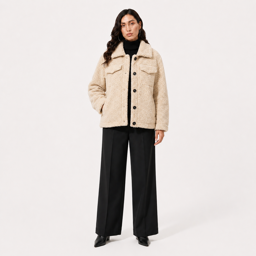 LUCY | CHAQUETA DE PELUCHE ACOGEDORA