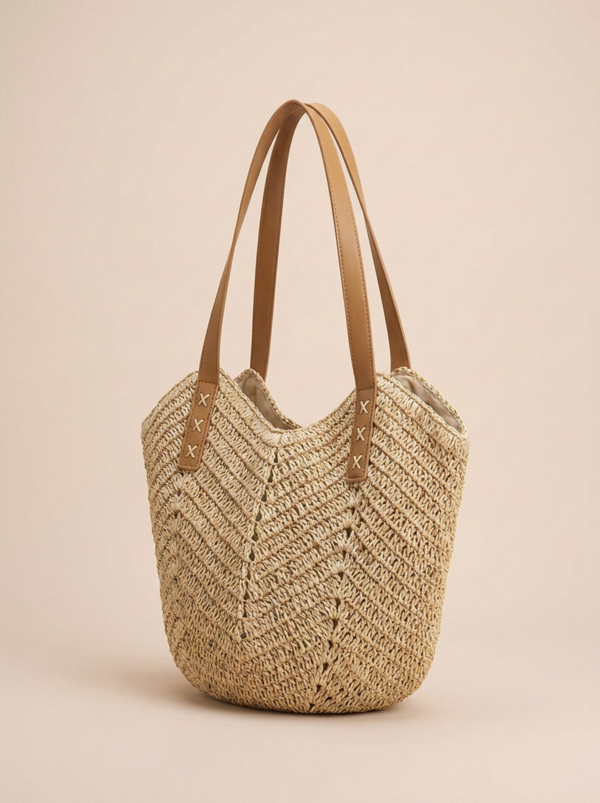 BOLSO SHOPPER TRENZADO | MUJER
