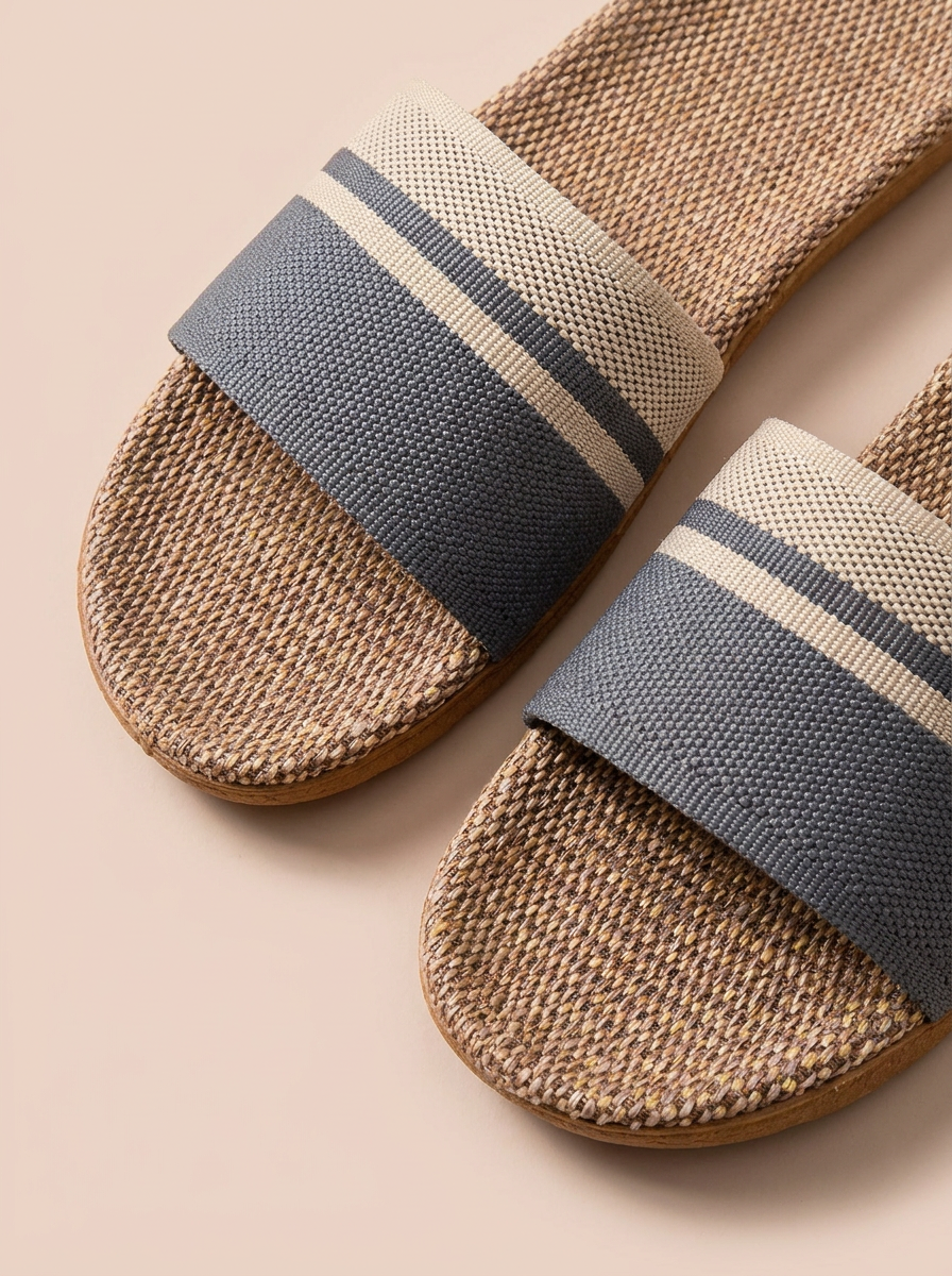SANDALIAS PLANAS DE CÁÑAMO | MUJER