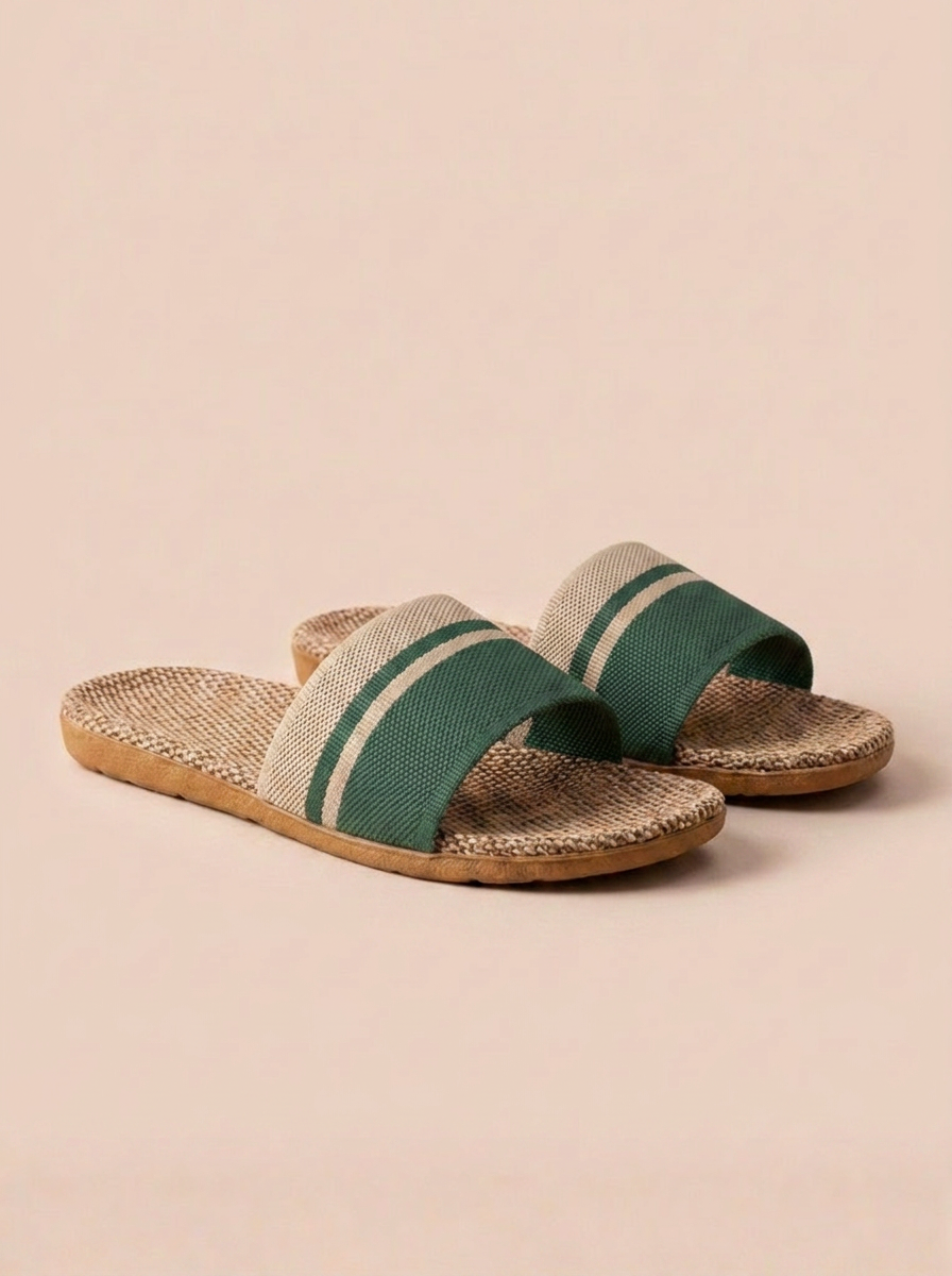 SANDALIAS PLANAS DE CÁÑAMO | MUJER