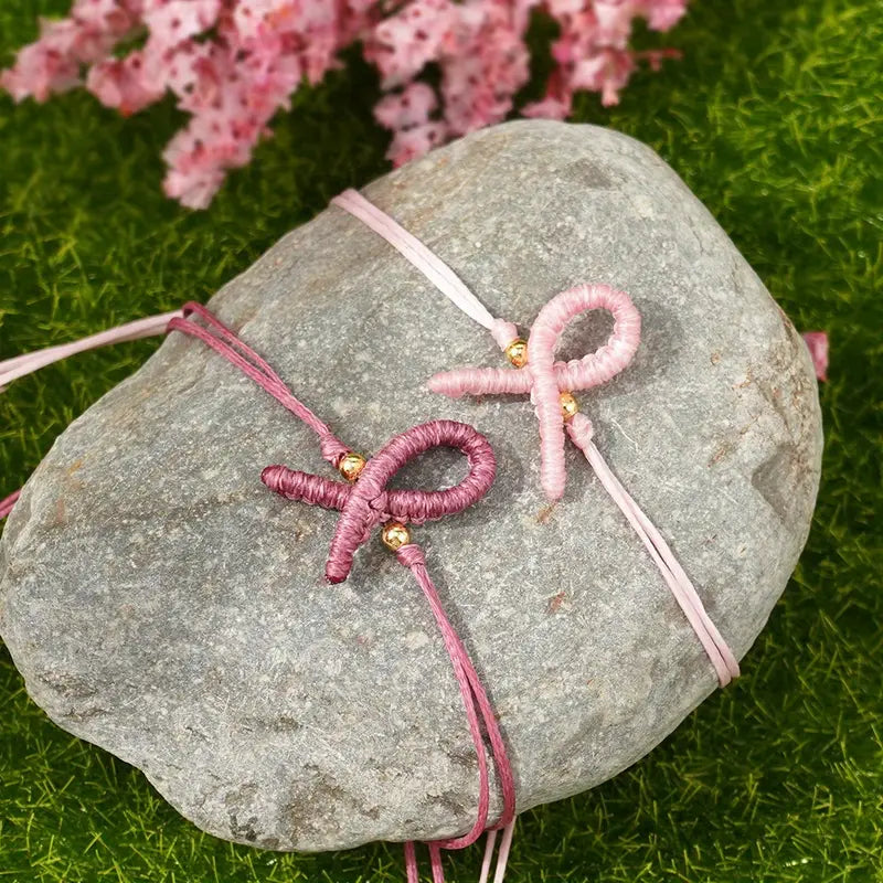 PULSERA PEARL RIBBON