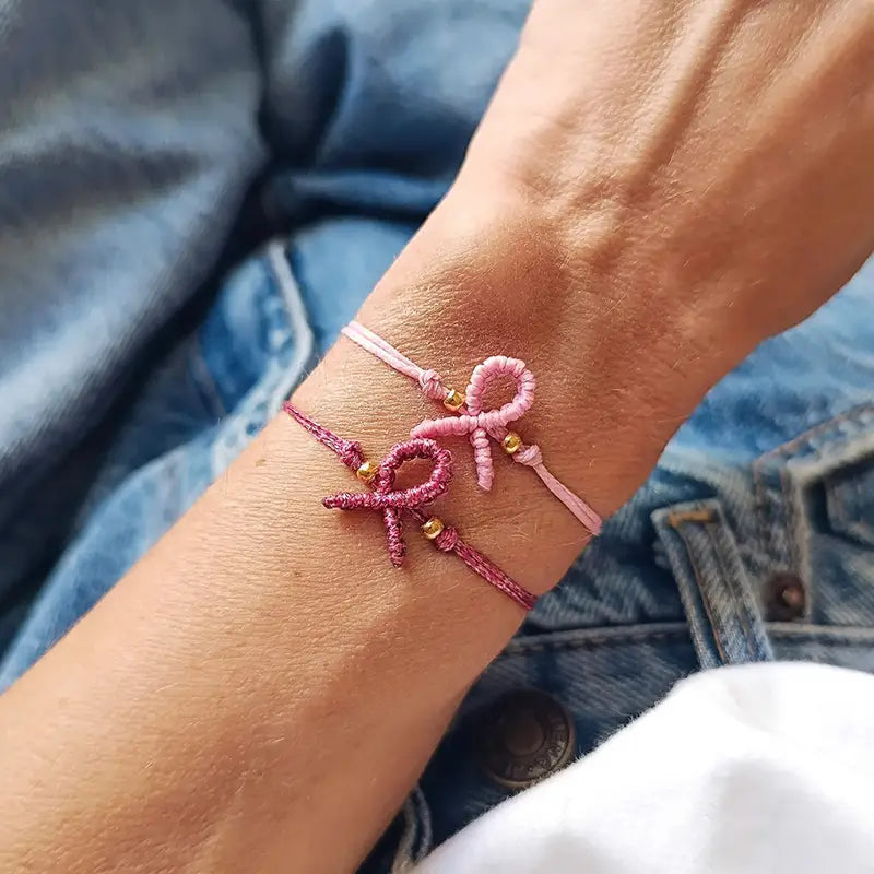 PULSERA PEARL RIBBON
