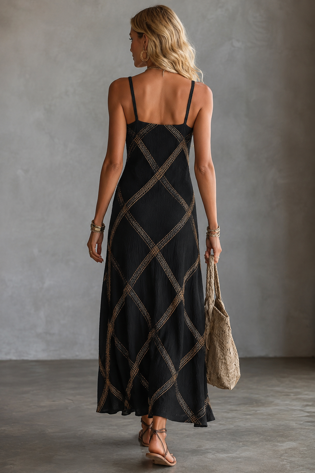 MIREYA | VESTIDO MAXI DE TIRANTES