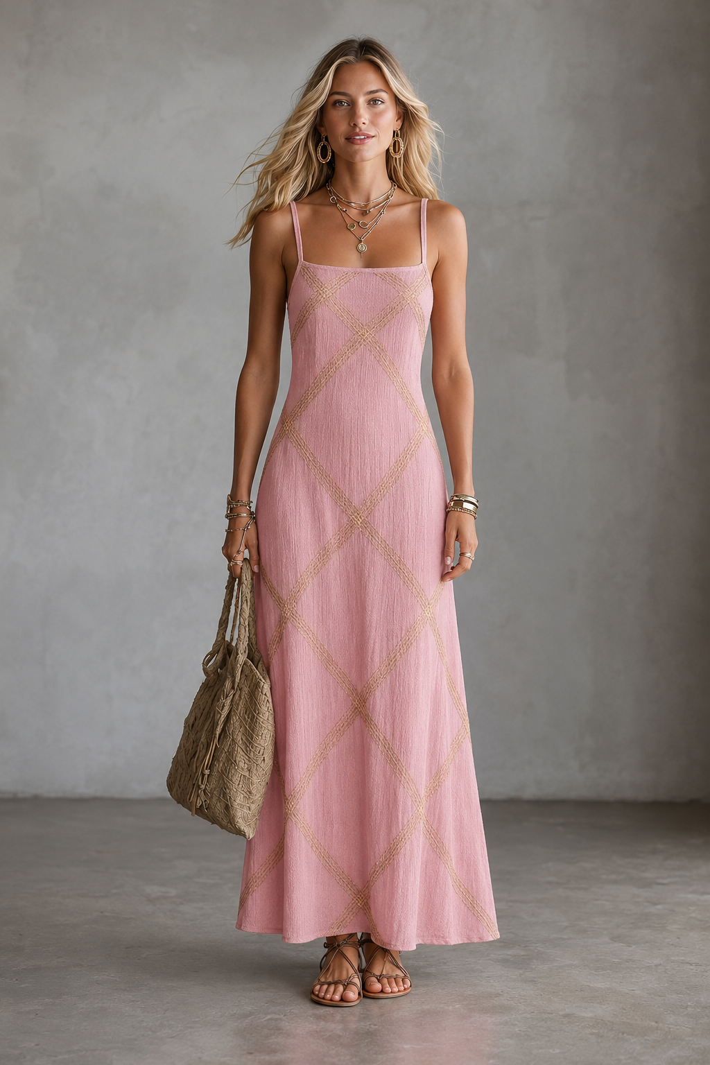 MIREYA | VESTIDO MAXI DE TIRANTES
