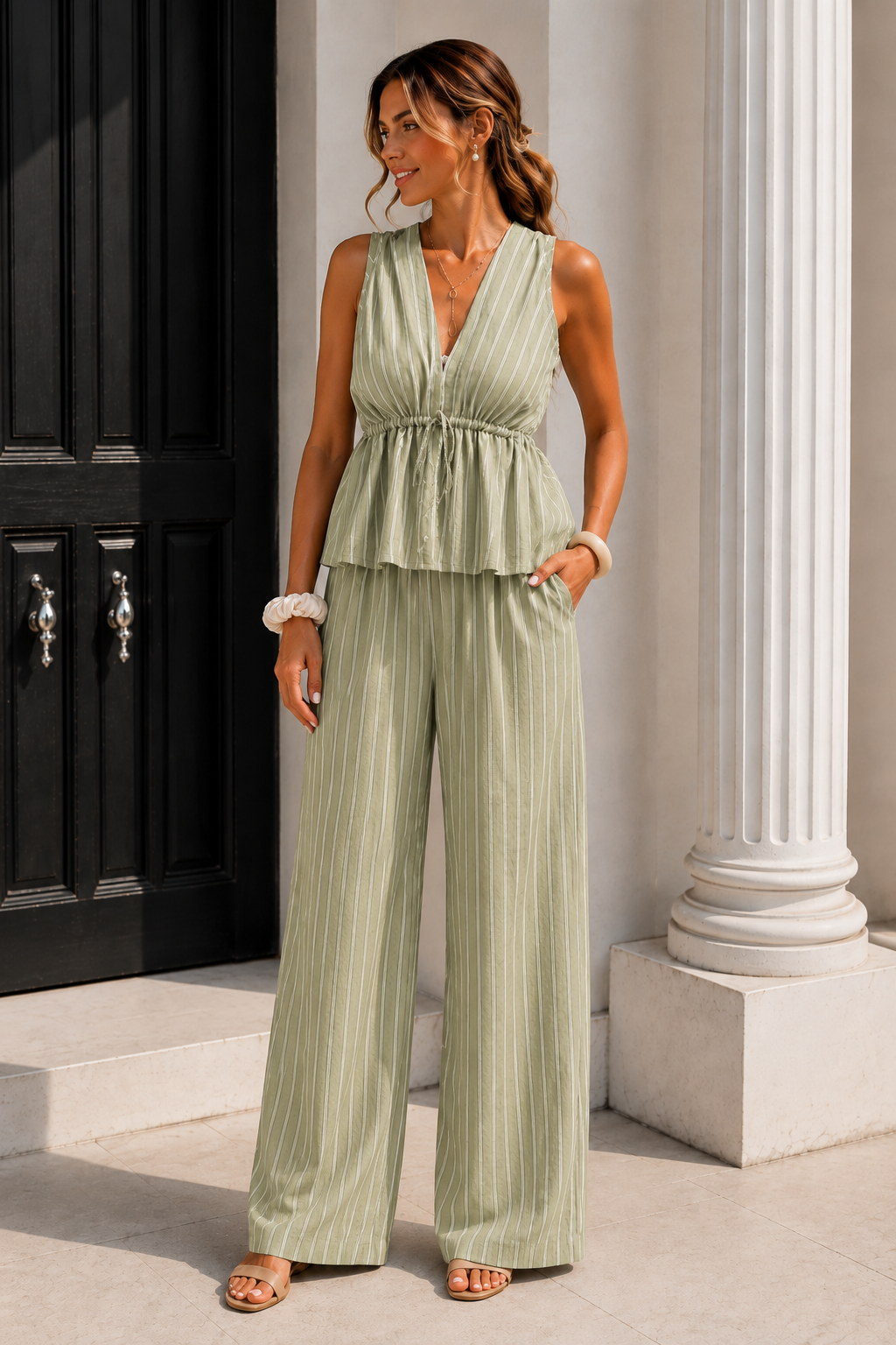 RIVIERA | CONJUNTO VINTAGE DE DOS PIEZAS