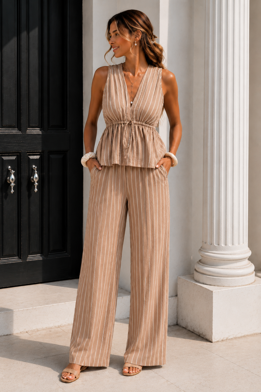 RIVIERA | CONJUNTO VINTAGE DE DOS PIEZAS