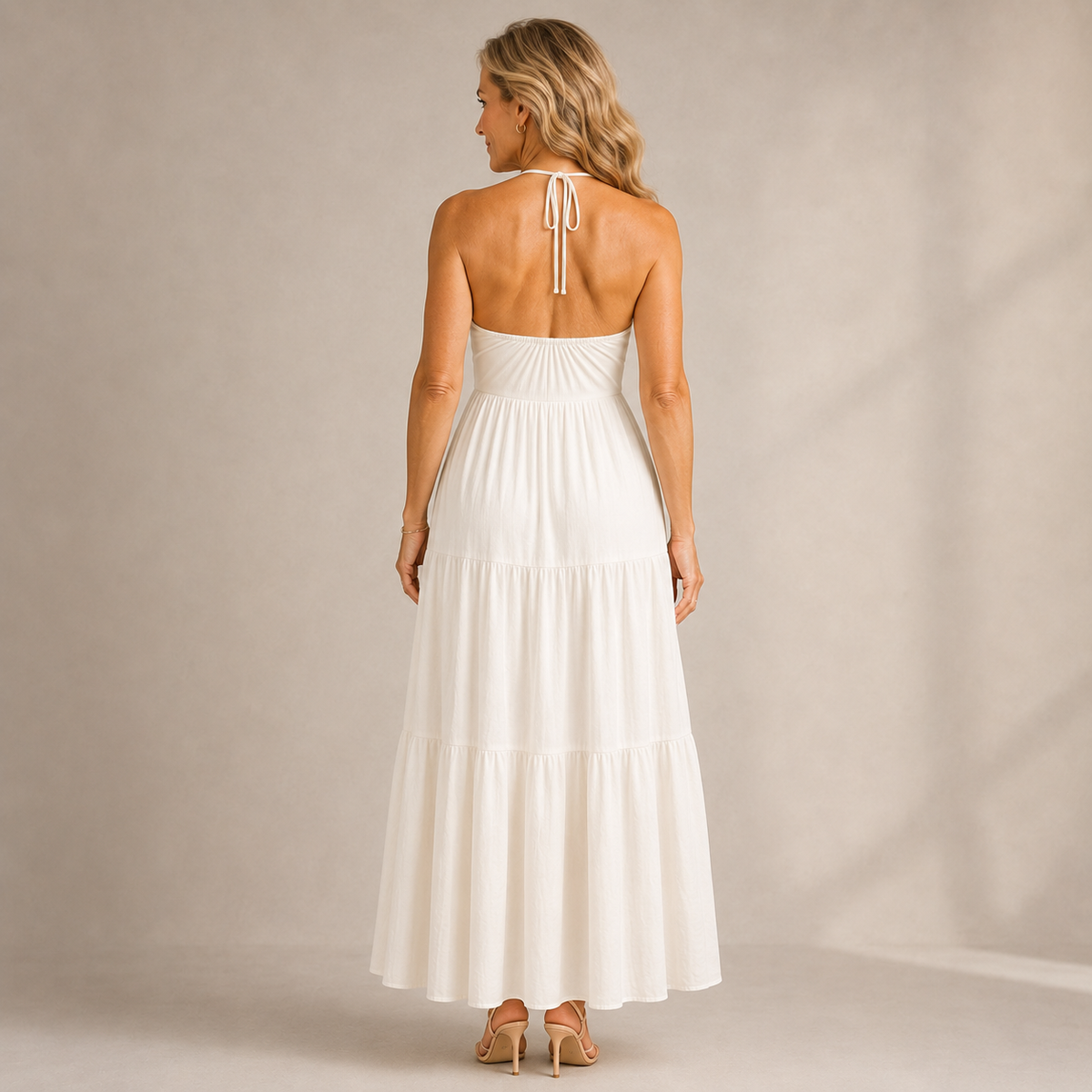 VESTIDO SOLARA HALTER