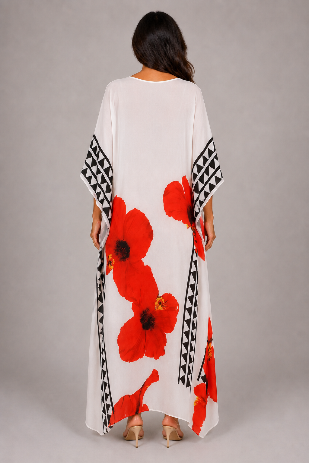 VESTIDO CAFTÁN – AMAPOLA