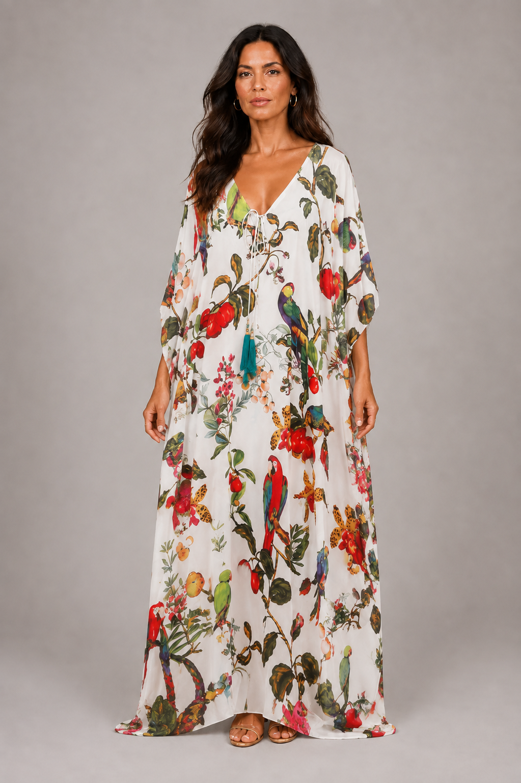 VESTIDO CAFTÁN – PARAÍSO