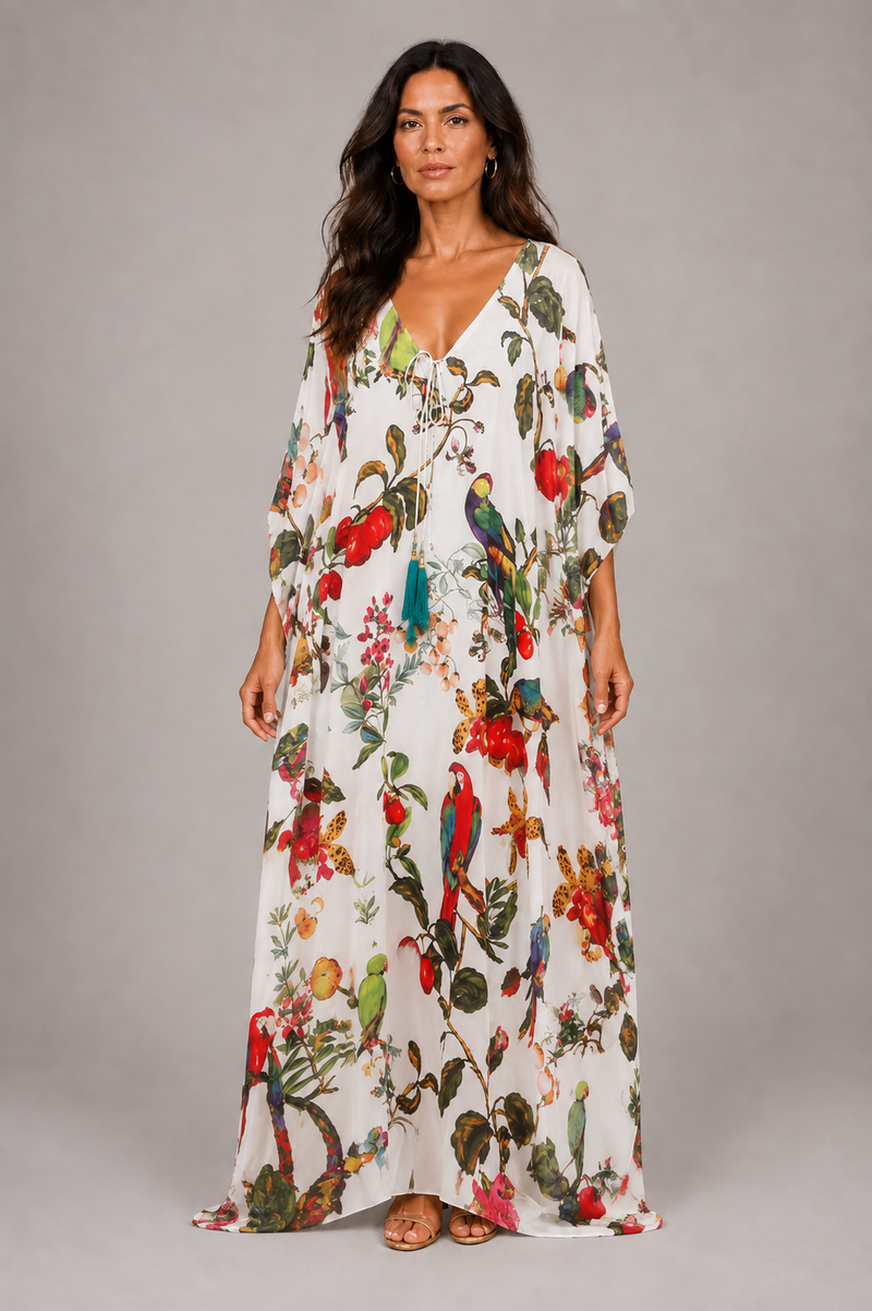 VESTIDO CAFTÁN – PARAÍSO