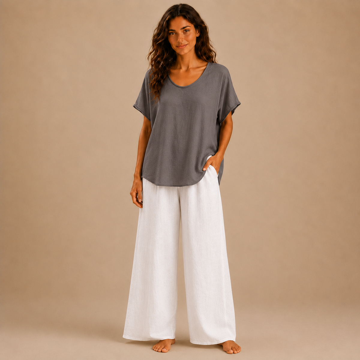BLUSA QUINA LINO
