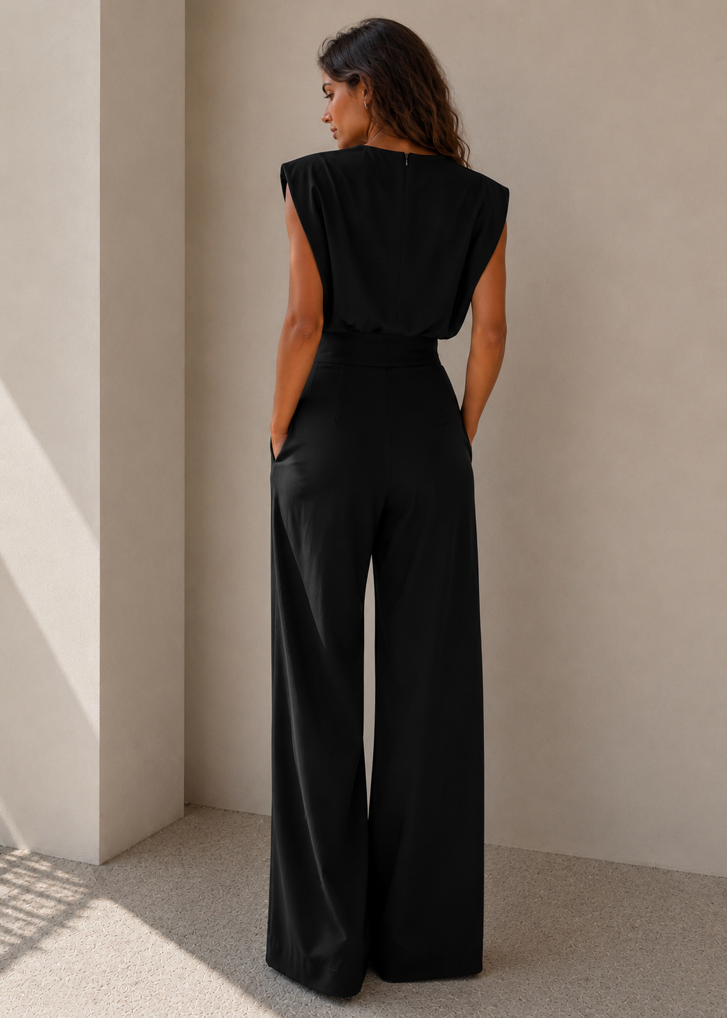 AMELIA | MONO ELEGANTE DE PIERNA ANCHA