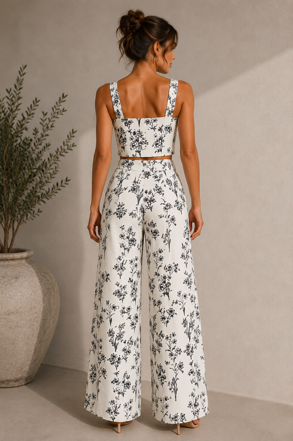 FIORELLA | CONJUNTO FLORAL DE DOS PIEZAS