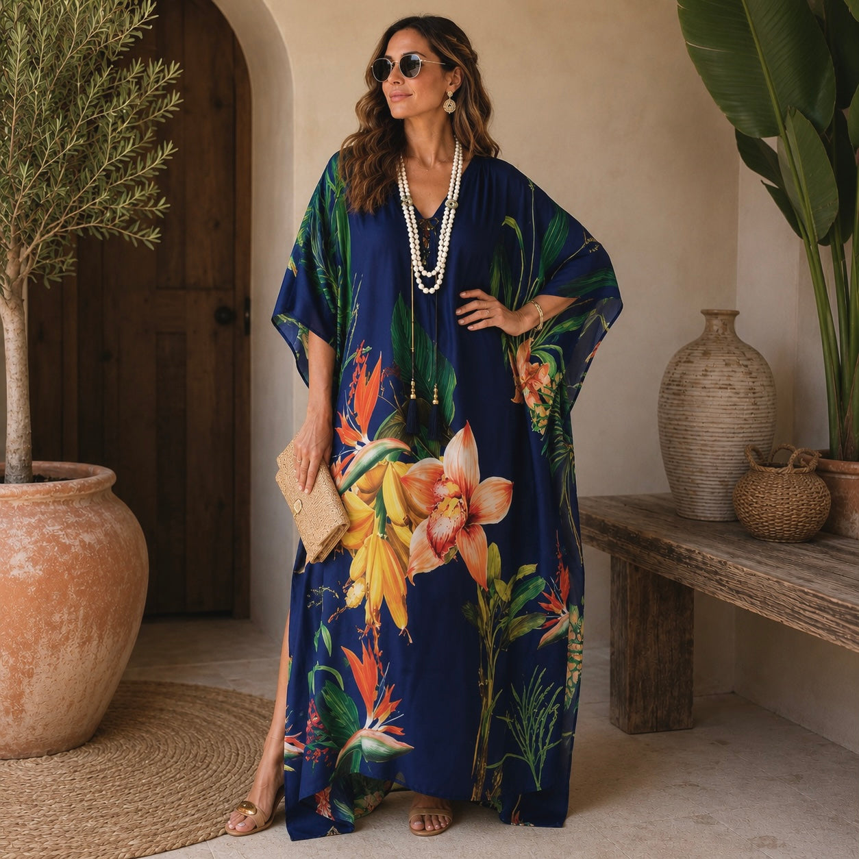 VESTIDO CAFTÁN – ISADORA