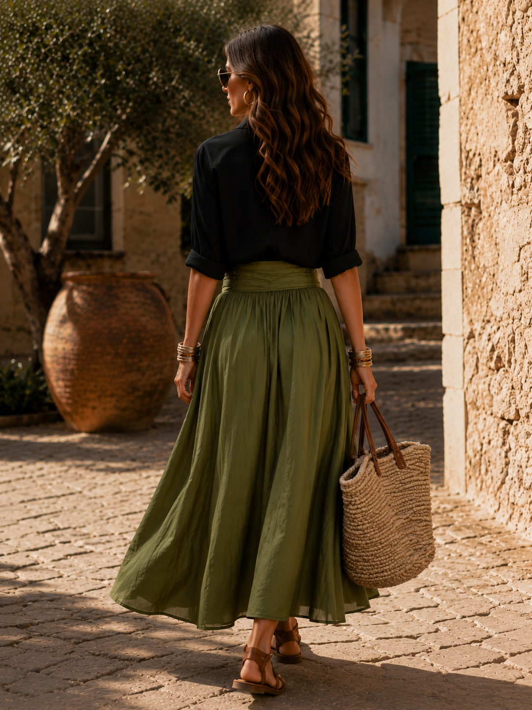 SOFÍA | CONJUNTO DE CAMISA Y PANTALÓN PALAZZO