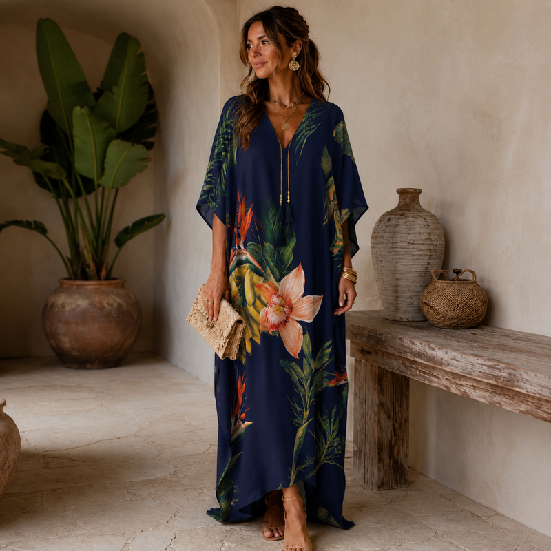 VESTIDO CAFTÁN – ISADORA
