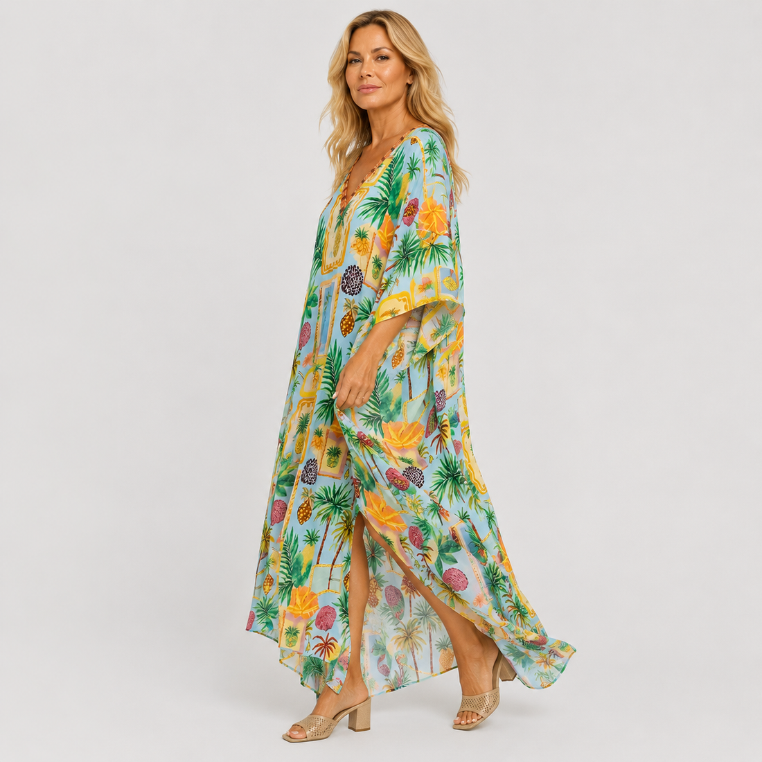 VESTIDO CAFTÁN – TAHITÍ