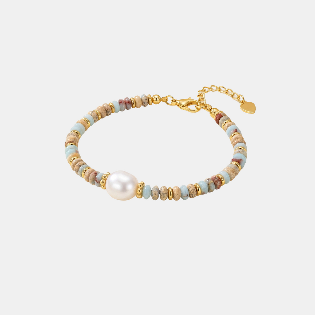 PULSERA PASTEL DORADA