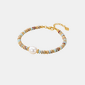PULSERA PASTEL DORADA