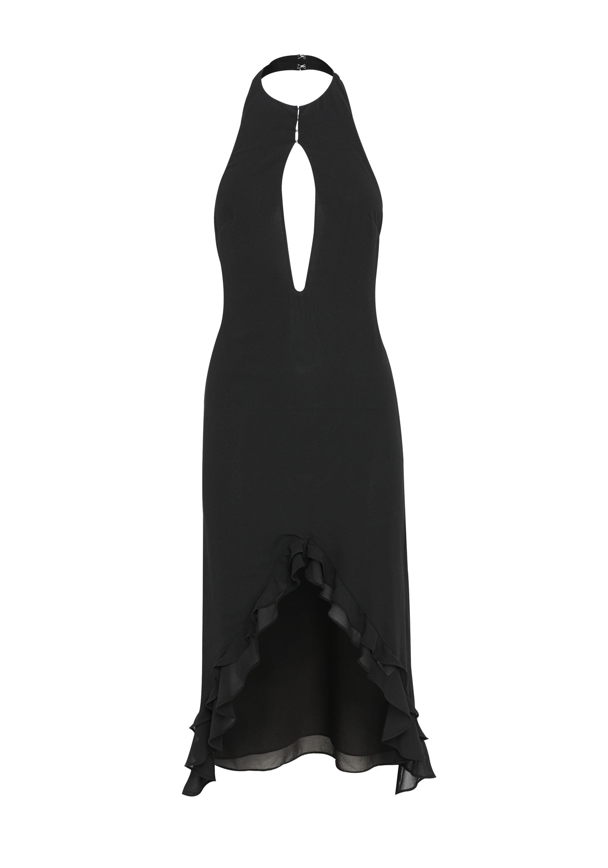 CORA | VESTIDO MIDI NEGRO